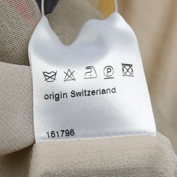 Akris Abstract Earth Tones Print Sleeveless Blouse - Picture 9 of 9